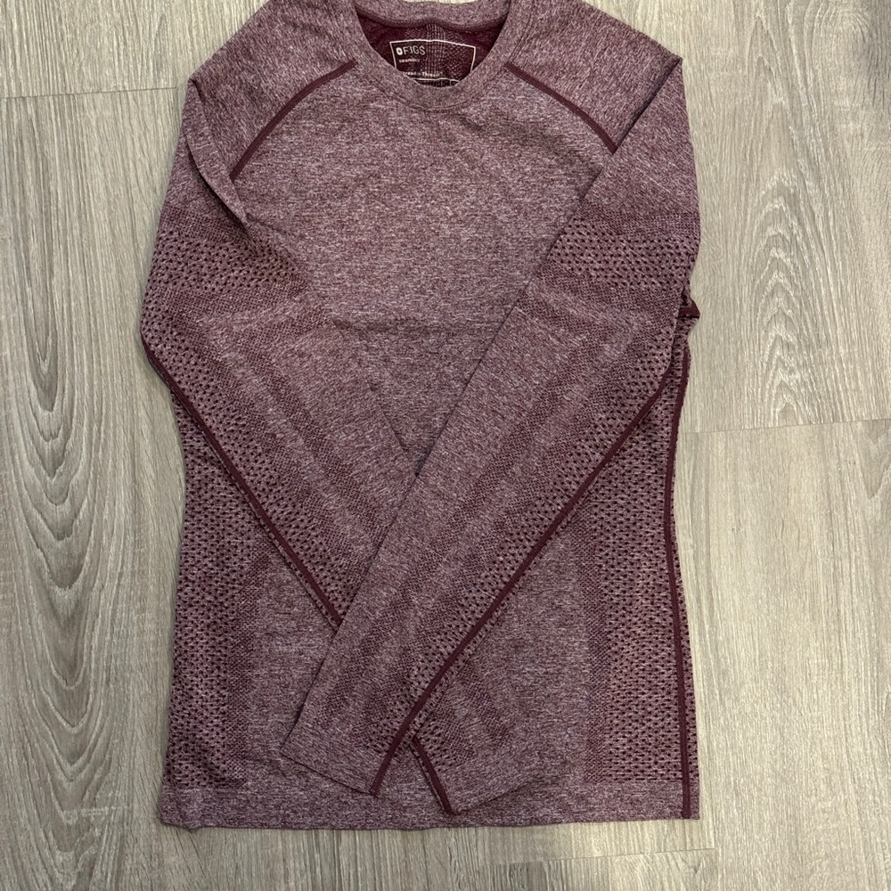 Figs Burgundy Salta Seamless Underscrub